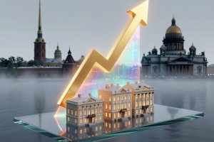 Средняя цена на вторичное жилье в Петербурге за год выросла более чем на 20 процентов