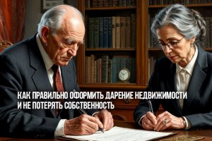 Как правильно оформить дарение недвижимости и не потерять собственность