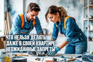 Что нельзя делать даже в своей квартире: неожиданные запреты