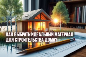 Как выбрать идеальный материал для строительства дома?