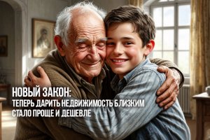 Новый закон: теперь дарить недвижимость близким стало проще и дешевле