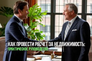 Как провести расчет за недвижимость: практическое руководство