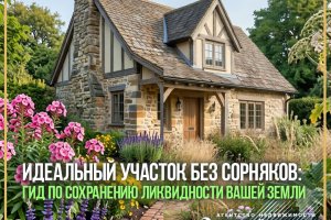 Идеальный участок без сорняков