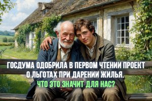 Госдума одобрила в первом чтении проект о льготах при дарении жилья. Что это значит для нас?