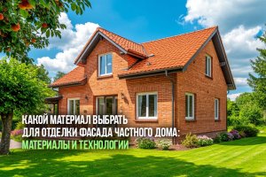 Какой материал выбрать для отделки фасада частного дома: материалы и технологии
