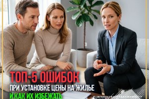 Топ-5 ошибок при установке цены на жилье и как их избежать