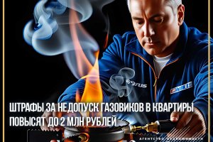 Штрафы за недопуск газовиков в квартиры повысят до 2 млн рублей