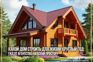 Какой дом строить для жизни круглый год