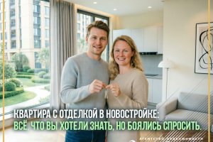 Квартира с отделкой в новостройке: всё, что вы хотели знать, но боялись спросить.