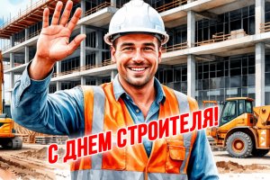 С Днем строителя!