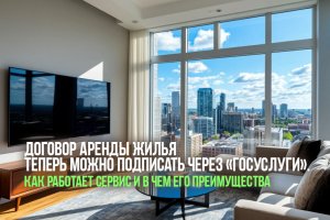 Договор аренды жилья теперь можно подписать через «Госуслуги». Как работает сервис и в чем его преимущества
