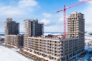 На Васильевском острове строится больше всего апартаментов